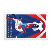 Women's Soccer Stamps image