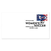 Women's Soccer First Day Cover image