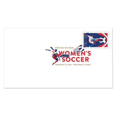 Women's Soccer Digital Color Postmark