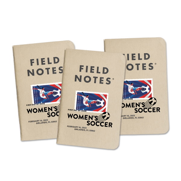 Women's Soccer Field Notes® Notebooks