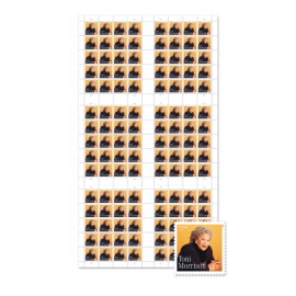 Toni Morrison Press Sheet with Die-Cuts