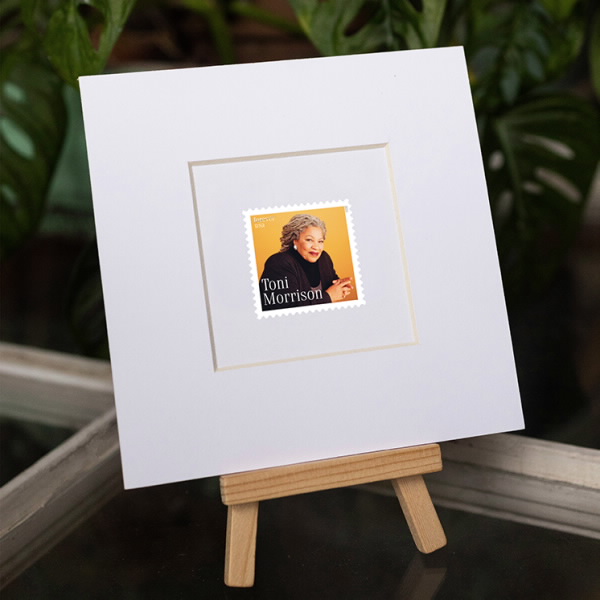 Toni Morrison Matted Stamp