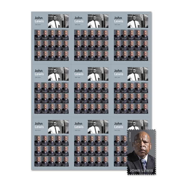 John Lewis Press Sheet with DieCuts