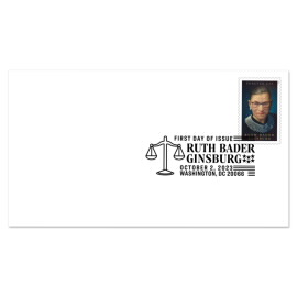 Ruth Bader Ginsburg First Day Cover