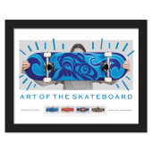 Art of the Skateboard Framed Stamps image