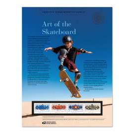 Art of the Skateboard American Commemorative Panel®