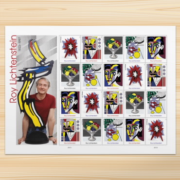 Roy Lichtenstein Stamps