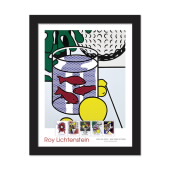 Roy Lichtenstein Framed Stamps - Still Life with Goldfish image