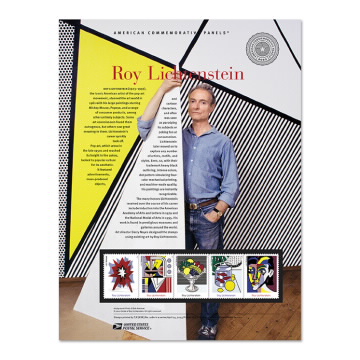Roy Lichtenstein American Commemorative Panel®