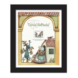 Tomie dePaola Framed Stamp