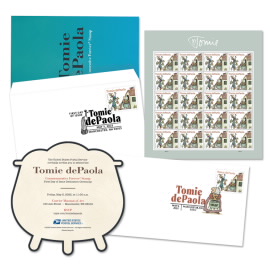 Tomie dePaola Stamp Ceremony Memento