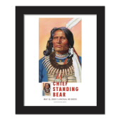 Chief Standing Bear Framed Stamp image
