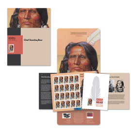 Chief Standing Bear Stamp Portfolio