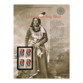 Chief Standing Bear American Commemorative Panel®
