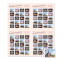 Railroad Stations Press Sheet without Die-Cuts