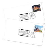 Railroad Stations First Day Cover image