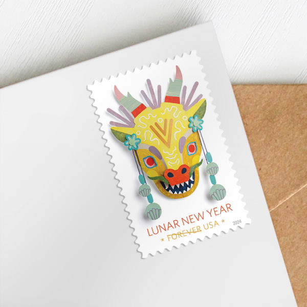 Lunar New Year Year of the Dragon Stamps