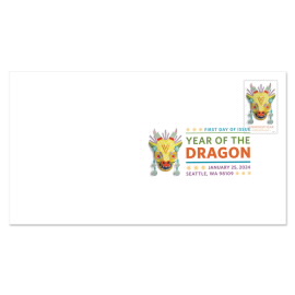 Lunar New Year: Year of the Dragon Digital Color Postmark