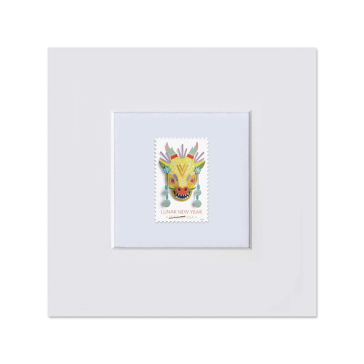 Lunar New Year: Year of the Dragon Matted Stamp