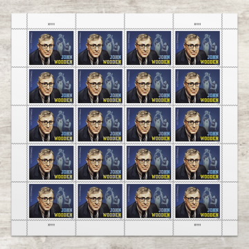 John Wooden Stamps