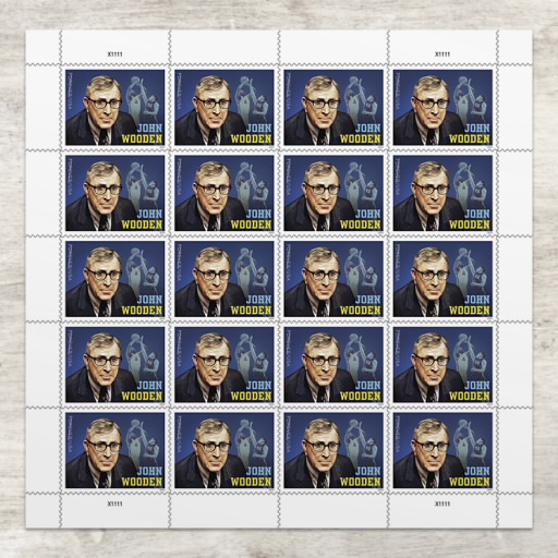 John Wooden Stamps