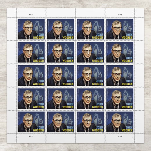 John Wooden Stamps