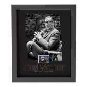 John Wooden Framed Stamp image