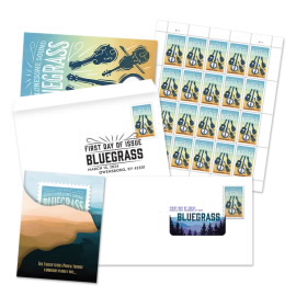 Bluegrass Stamp Ceremony Memento