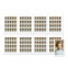 Betty Ford Press Sheet with Die-Cuts