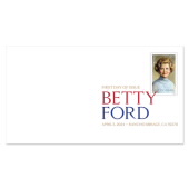 Betty Ford Digital Color Postmark image