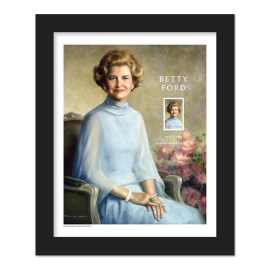 Betty Ford Framed Stamp