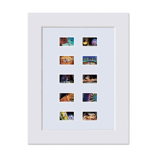 Carnival Nights Matted Stamps
