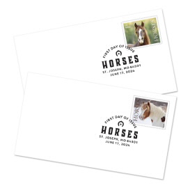 Horses First Day Cover