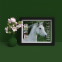 Horses Framed Stamps, Gray