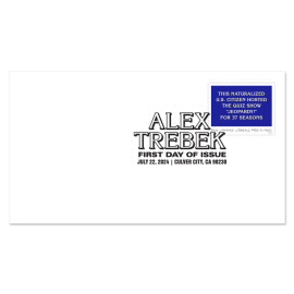 Alex Trebek First Day Cover