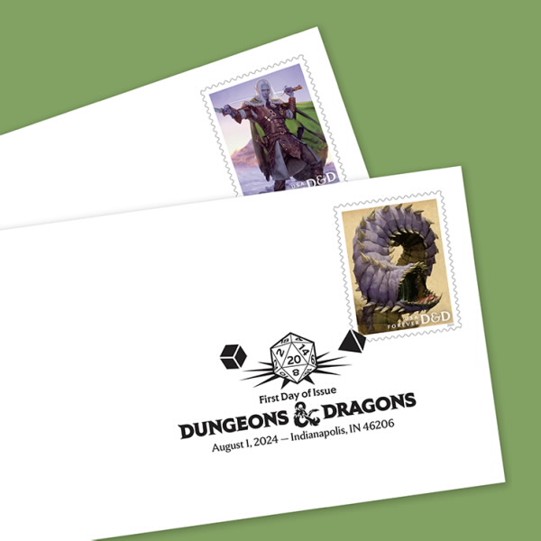 Dungeons & Dragons First Day Cover