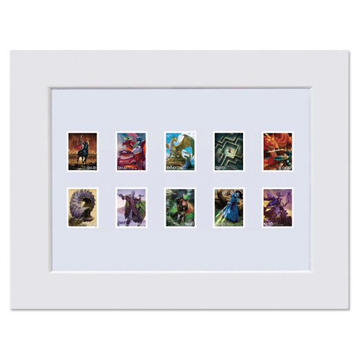 Dungeons & Dragons Matted Stamps