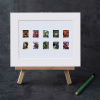 Dungeons & Dragons Matted Stamps