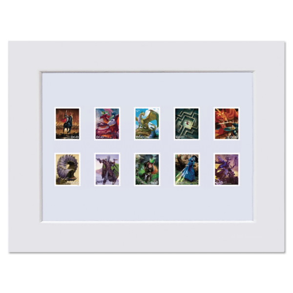Dungeons & Dragons Matted Stamps
