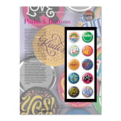 Pinback Buttons American Commemorative Panel® image
