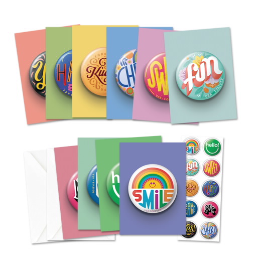 Pinback Buttons Cards