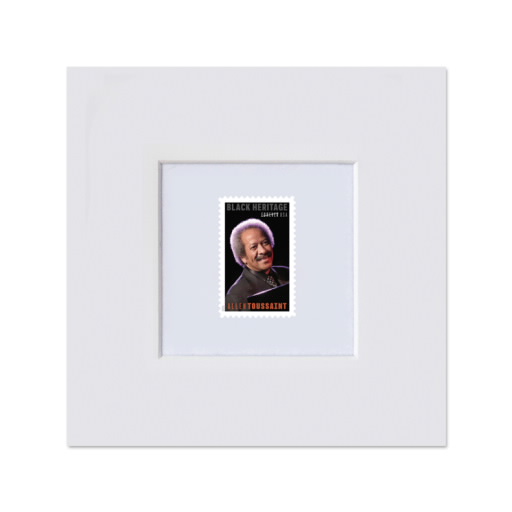 Allen Toussaint Matted Stamp