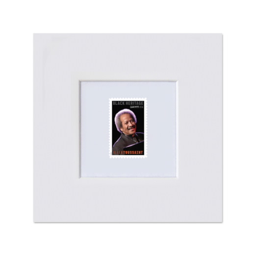 Allen Toussaint Matted Stamp