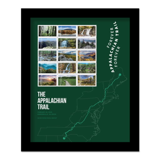 The Appalachian Trail Framed Stamps