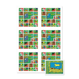Goodnight Moon Press Sheet without Die-Cuts