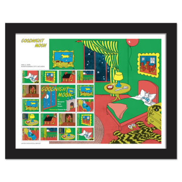 Goodnight Moon Framed Stamps