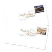 Battlefields of the American Revolution Digital Color Postmark image