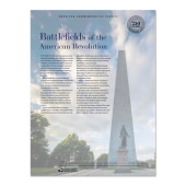 Battlefields of the American Revolution American Commemorative Panel® image