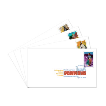 Powwows: Celebrating Native American Culture Digital Color Postmarks