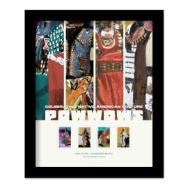 Powwows: Celebrating Native American Culture Framed Stamps